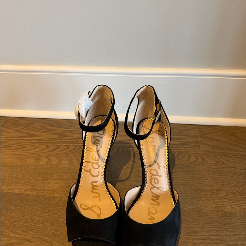 Sam Edelman Black Heeled Sandals